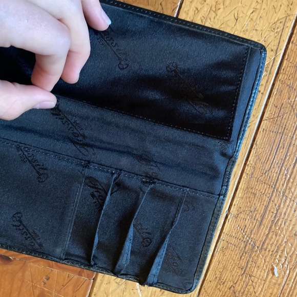 Black leather fossil wallet - Picture 4 of 6